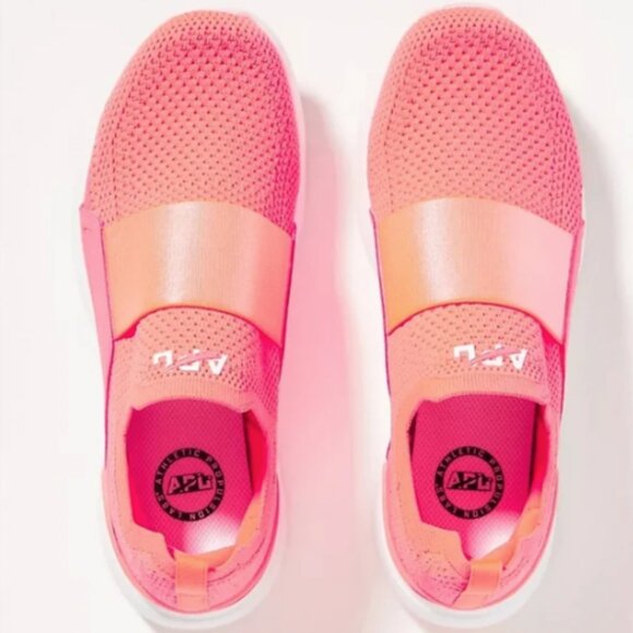 APL Techloom Bliss Sneakers - Impulse Red (coral) SZ 10.5 - Picture 2 of 4